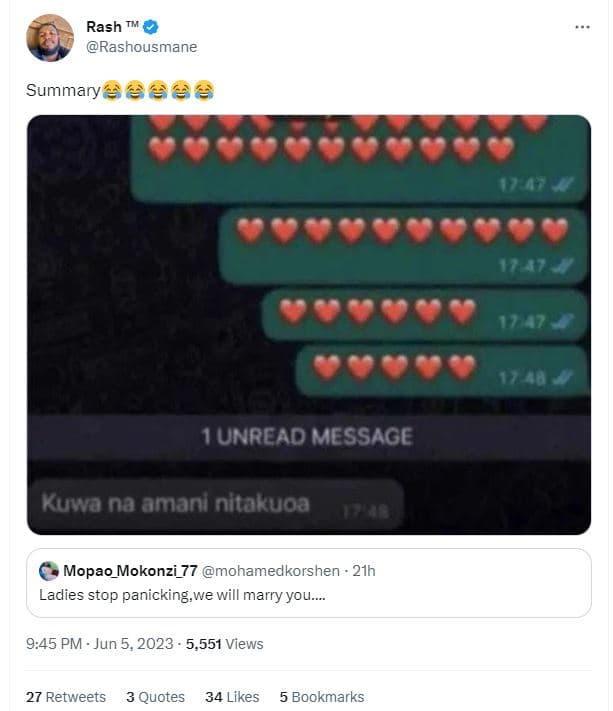 Rash rashousmane summaryaaase 127 17 unrcadmessage kuwa naamanl oltakuoa mopao_m