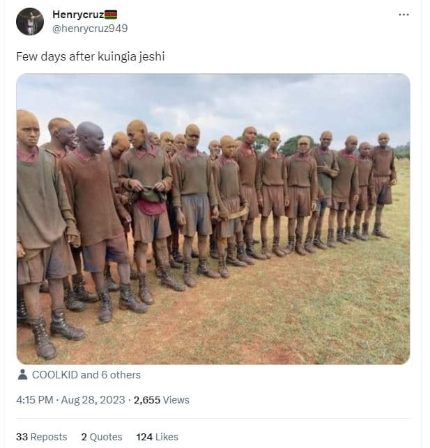 Henrycruz henrycruz949 few days after kuingia jeshi coolkid and 6 others 4.15 pm