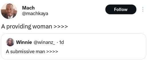 Mach machkaya follow providing woman winnie winanz 1d a submissive man