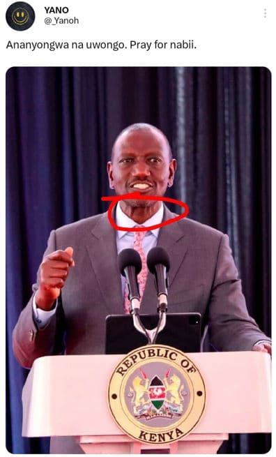 Yano _yanoh ananyongwa na uwongo. pray for nabii kenyd opublic