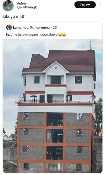Ne rar waithera jk follow kikuyu math lumumba e lumumba 22h income below dream h