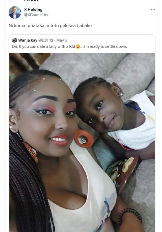 Xholding xcouncillor ni kuma tunataka mtoto pelekea babake wanja kay e31_12 may