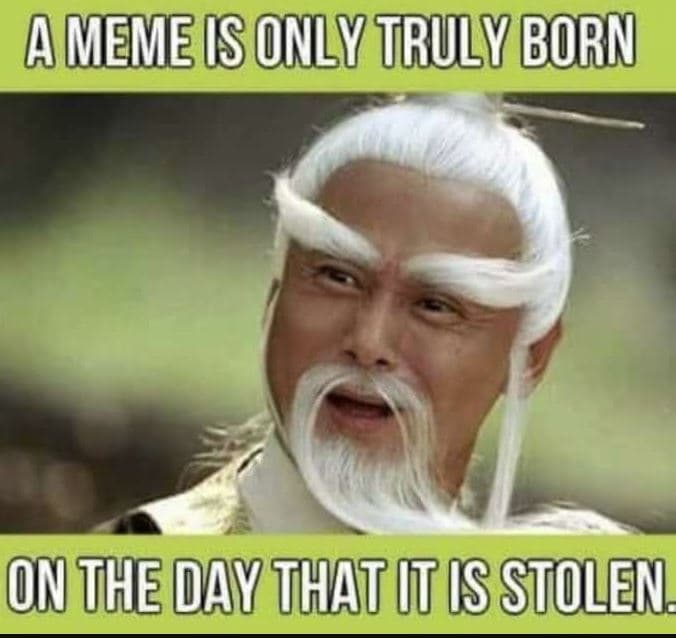 Amemesonly truly born on the day that it sstolen
