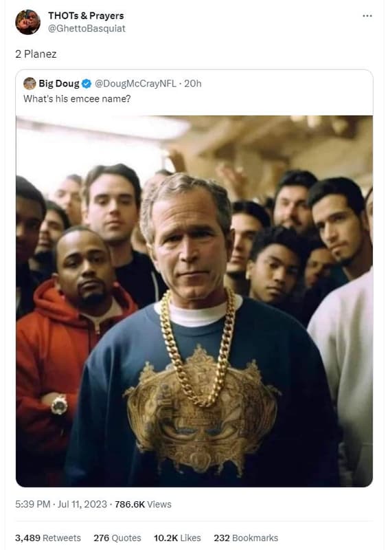 Thots prayers ghettobasquiat 2 planez big doug dougmccraynfl 20h what's his emce