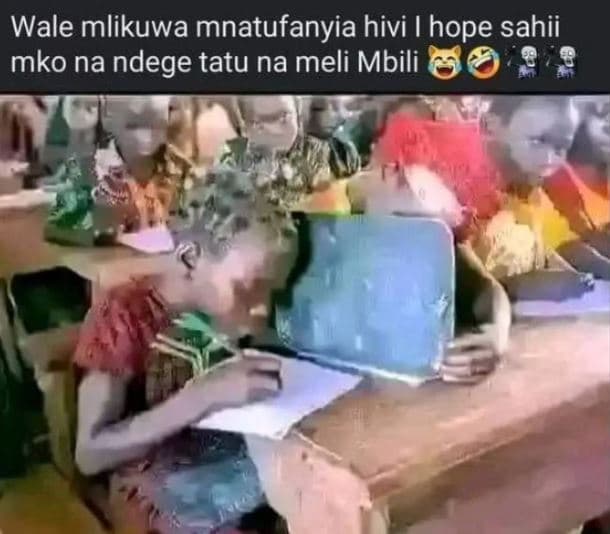 Wale mlikuwa mnatufanyia hivi hope sahii mko na ndege tatu na meli mbili