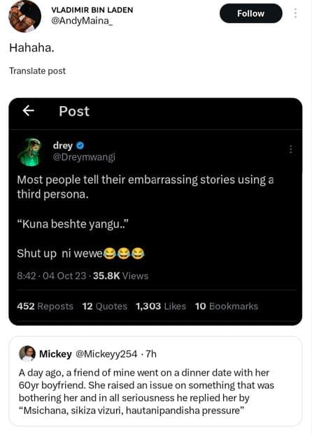 Vladimir bin laden andymaina follow hahaha translate post post drey dreymwangi m