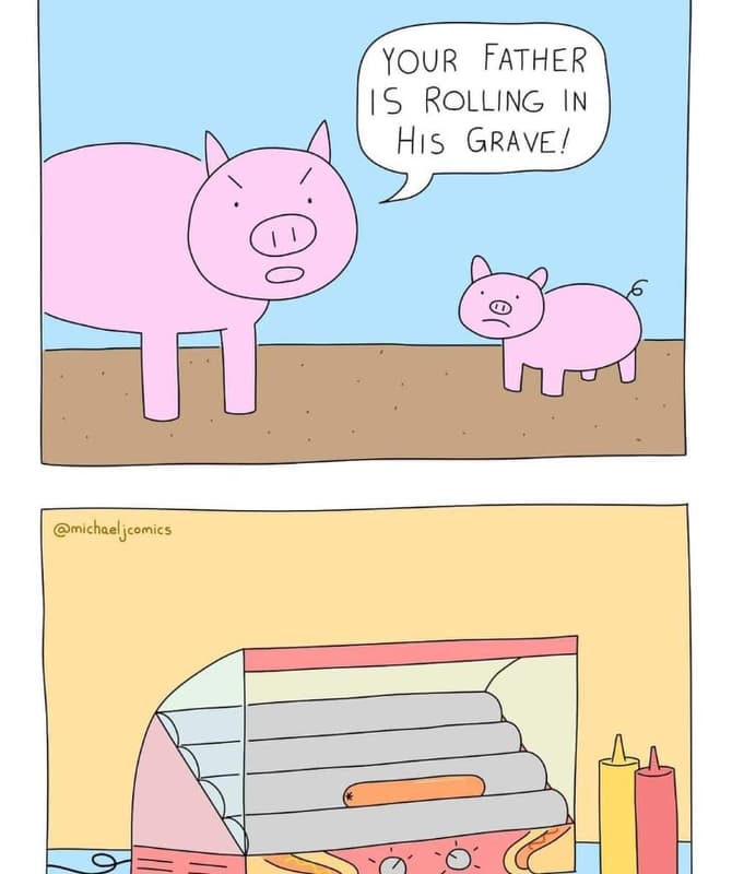 Your father 15 rolling in hıs grave! michaelj comics
