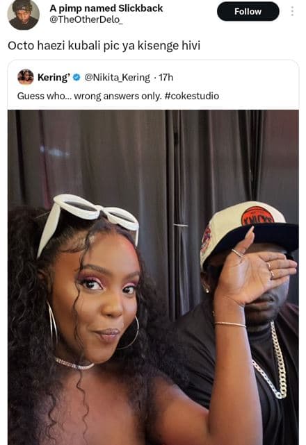 A pimp named slickback theotherdelo follow octo haezi kubali pic ya kisenge hivi