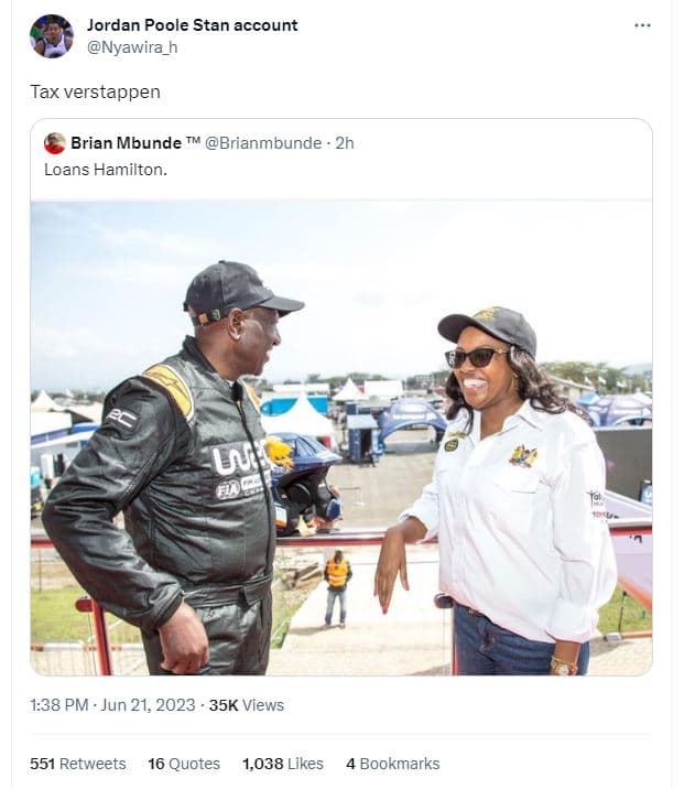 Jordan poole stan account nyawira_h tax verstappen brian mbunde brianmbunde 2h l