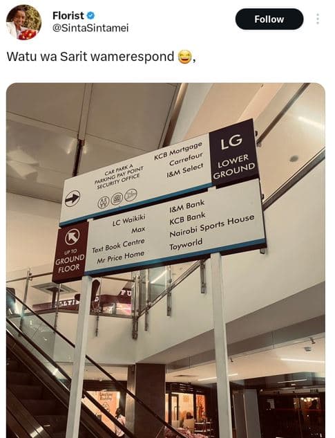 Florist sintasintamei follow watu wa sarit wamerespond lg mortaoge kcb carrcfour