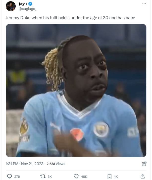 Jay 4 cagiago_ jeremy doku when his fullback is under the age of 30 and has pace