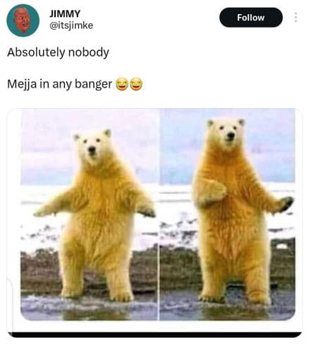 Jimmy itsjimke follow absolutely nobody mejja in any banger