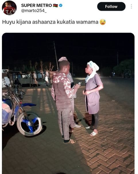 Super metro marto254 follow huyu kijana ashaanza kukatia wamama