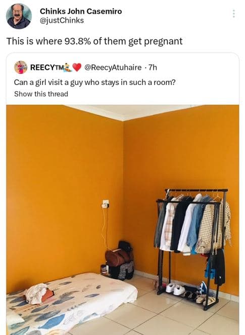 Chinks john casemiro justchinks this is where 93.8 of them get pregnant reecytm