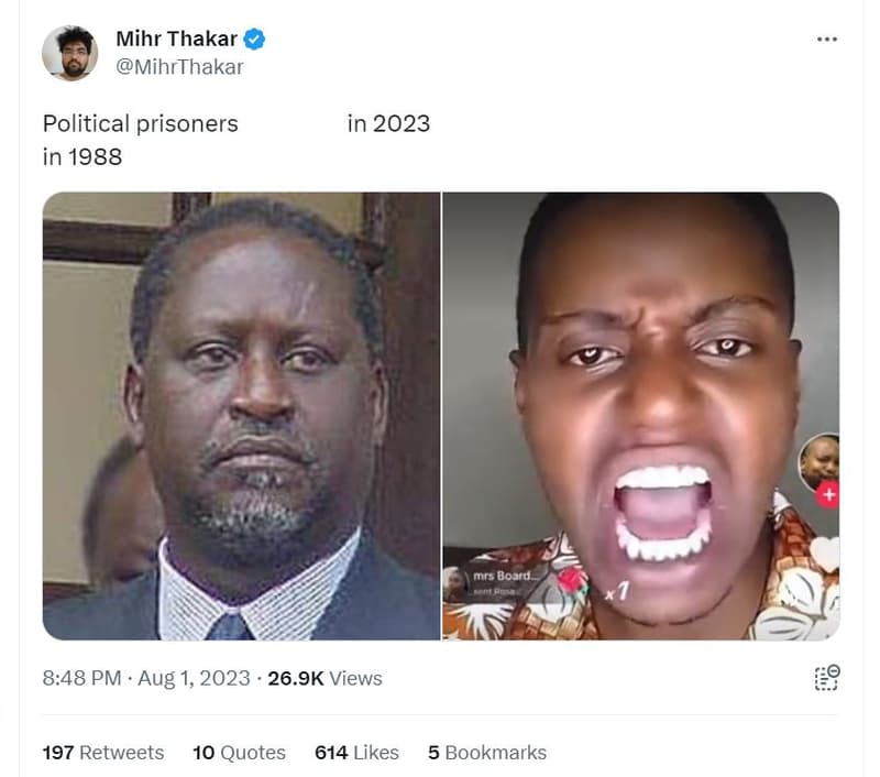 Mihr thakar mihrthakar political prisoners in in ms board 8.48 pm aug 1, 26.9k v