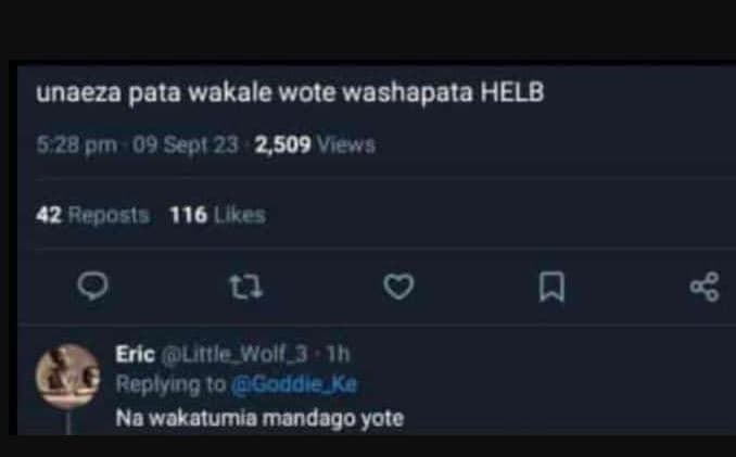 Unaeza pata wakale wote washapata helb 5,28 pm 09 sepi 23 2,509 vies 42 reposis