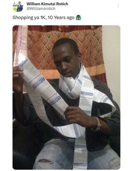 William kimutai rotich williamsrotich shopping ya ik, 10 years ago