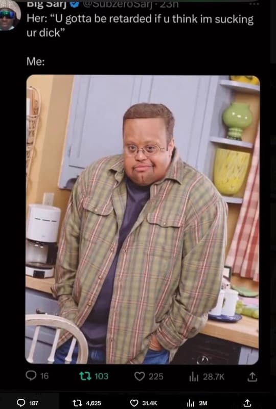 Dig sdtj wsupzerosar zon her u gotta be retarded if u think im sucking ur dick m