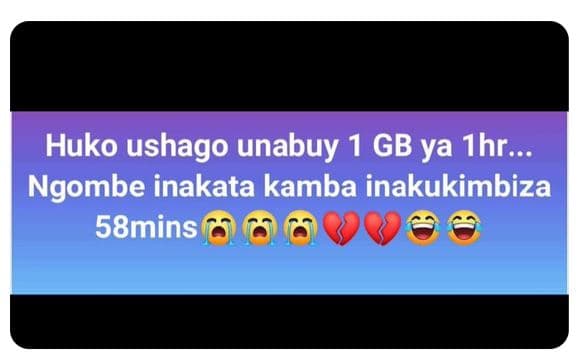 Huko ushago unabuy gb ya ihr. ngombe inakata kamba inakukimbiza 58mins