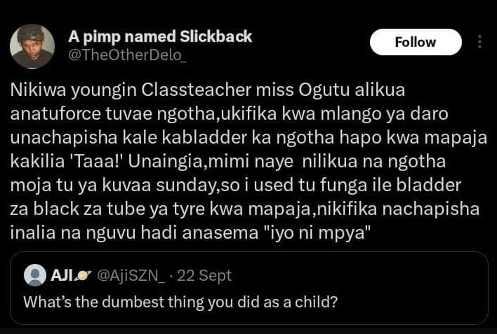 A pimp named slickback theotherdelo_ follow nikiwa youngin classteacher miss ogu