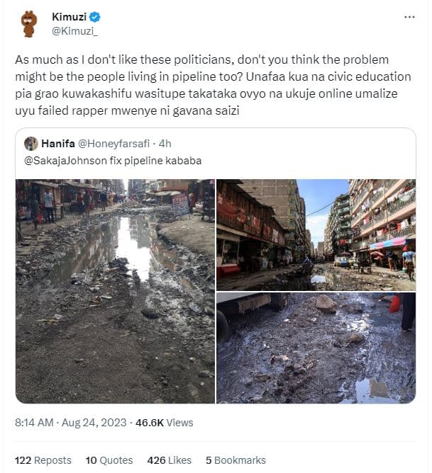 Kimuzi kimuzi _ as much as don't like these politicians, don't you think the pro