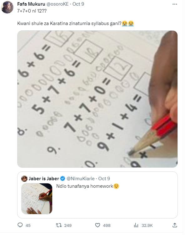 Fafa mukuru osoroke oct 9 770 ni 122? kwani shule za karatina zinatumia syllabus