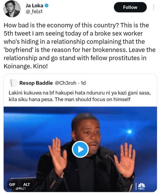 Ja loka felsı follow how bad is the economy of this country? this is the sth twe