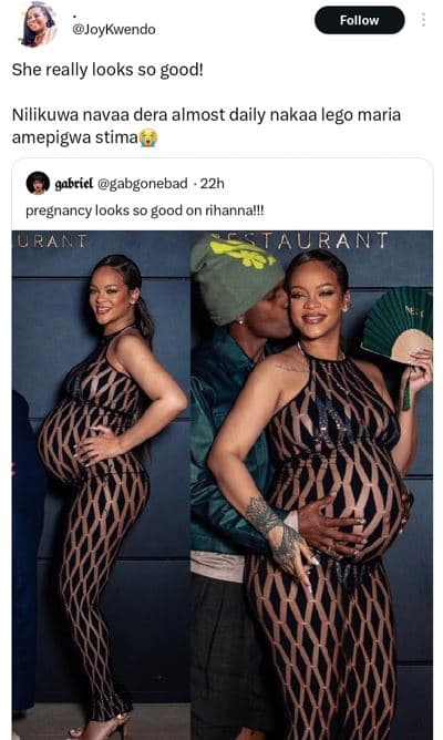 Follow joykwendo she really looks so good! nilikuwa navaa dera almost daily naka