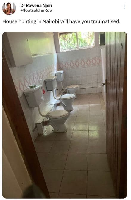 Dr rowena njeri footsoldierrow house 'hunting in nairobi will have you traumatis