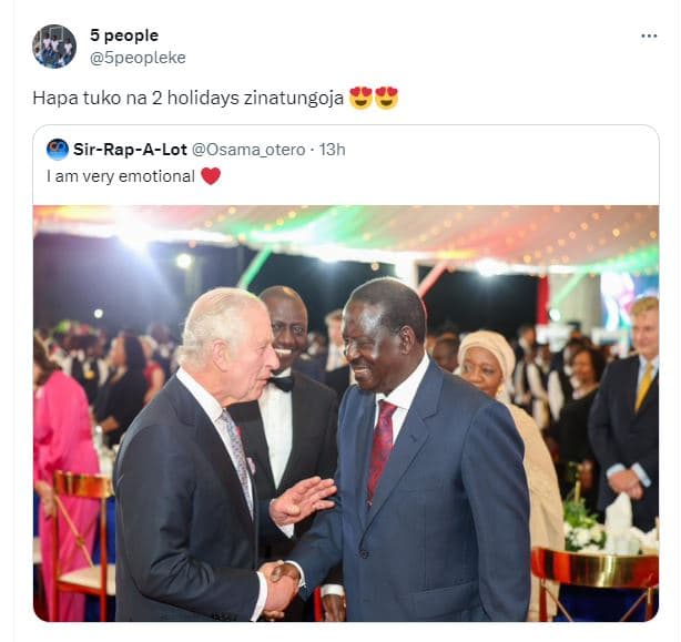 5 people 5peopleke hapa tuko na 2 holidays zinatungoja sirrapalot osama_otero 13