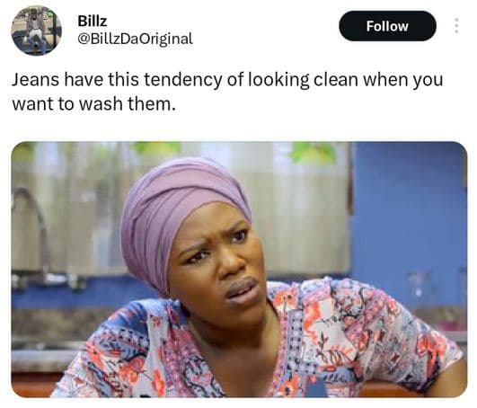 Billz billzdaoriginal follow jeans have this tendency of looking clean when you