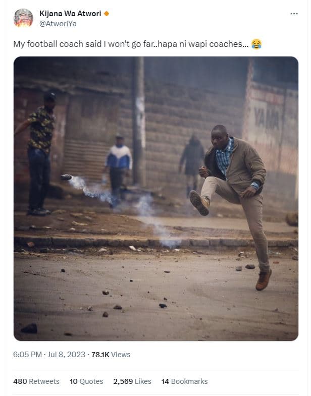 Kijana wa atwori atworiya my football coach said won't go far_hapa ni wapi coach