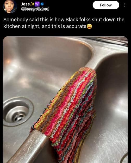 Jess josspolfshed follow somebody said this is how black folks shut down the kit