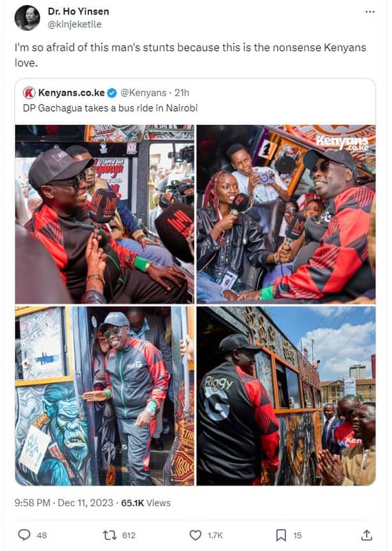 Dr. ho yinsen kinjeketile i'm so afraid of this man's stunts because this is the