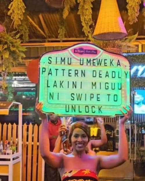 S fmu u mewe k a ipattern de a dl lak n m guu n sw i p e to untoc k