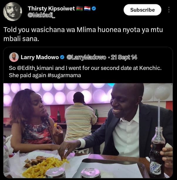 Thirsty kipsoiwet makiadi _ subscribe told you wasichana wa mlima huonea nyota y