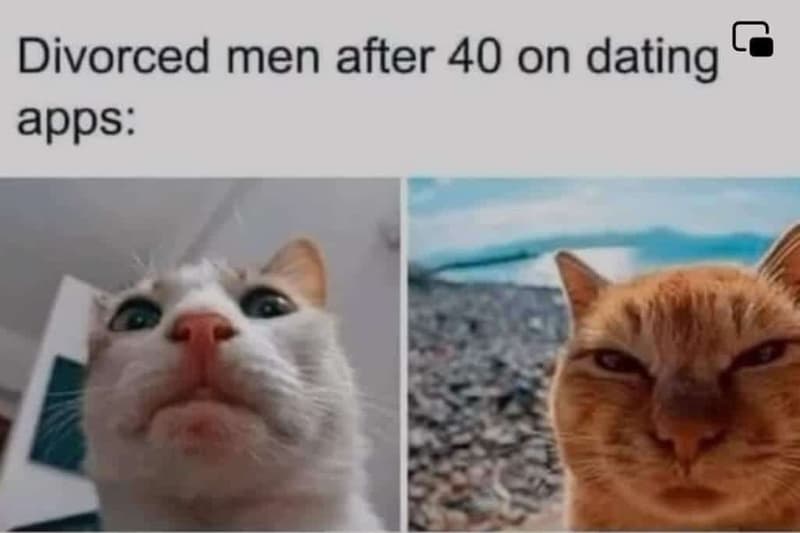 Divorced men after 40 on dating apps