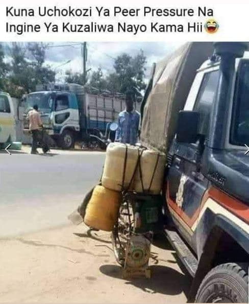 Kuna uchokozi ya peer pressure na ingine ya kuzaliwa nayo kama hii