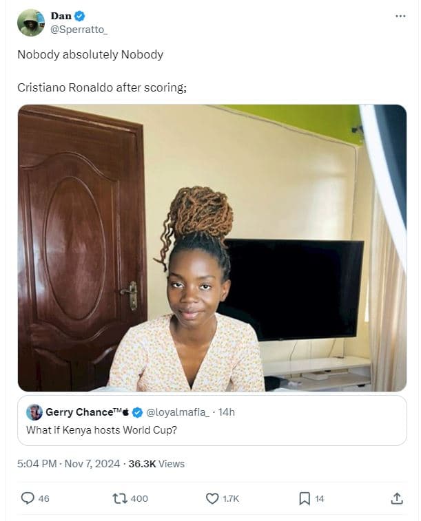 Dan sperratto_ nobody absolutely nobody cristiano ronaldo after scoring gerry ch