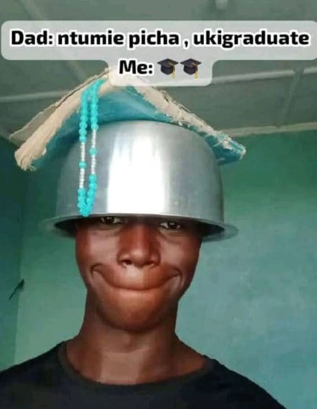 Dad ntumie picha , ukigraduate me