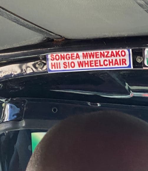 Songea mwenzako uisio wheelchair