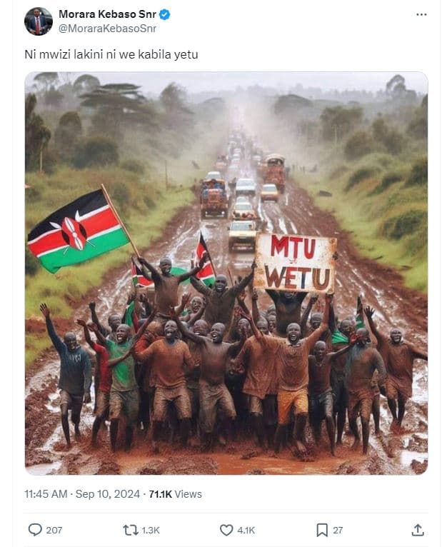 Morara kebaso snr morarakebasosnr ni mwizi lakini ni we kabila yetu mtu wetu 11.