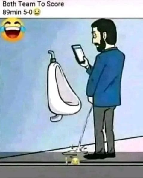 Both team to score 89min 50