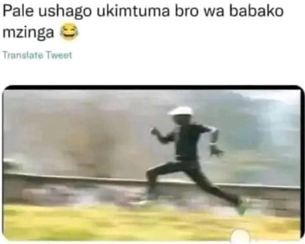 Pale ushago ukimtuma bro wa babako mzinga ironslale tmacl