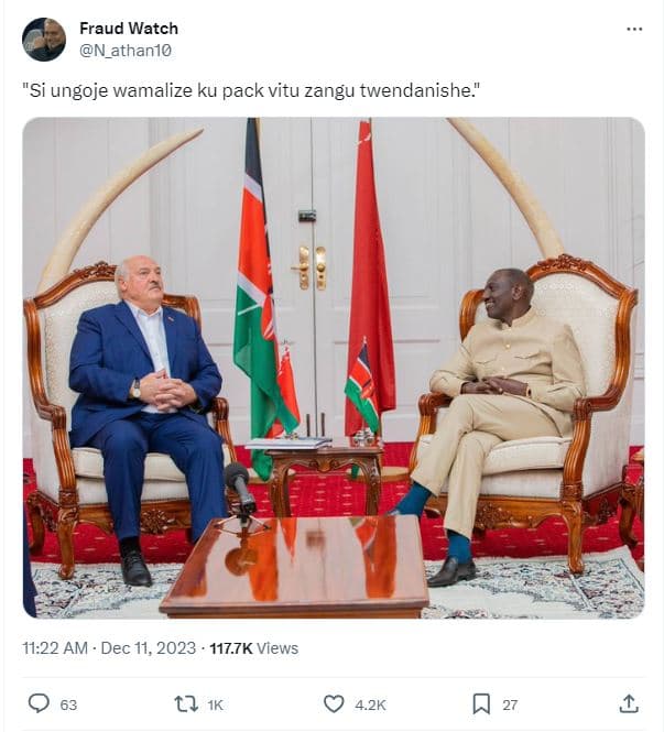 Fraud watch nathan10 si ungoje wamalize ku pack vitu zangu twendanishe 11.22 am