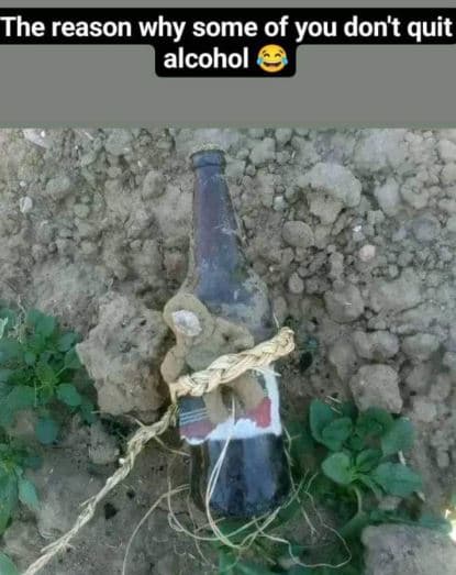 The reason why some of you don't quit alcohol