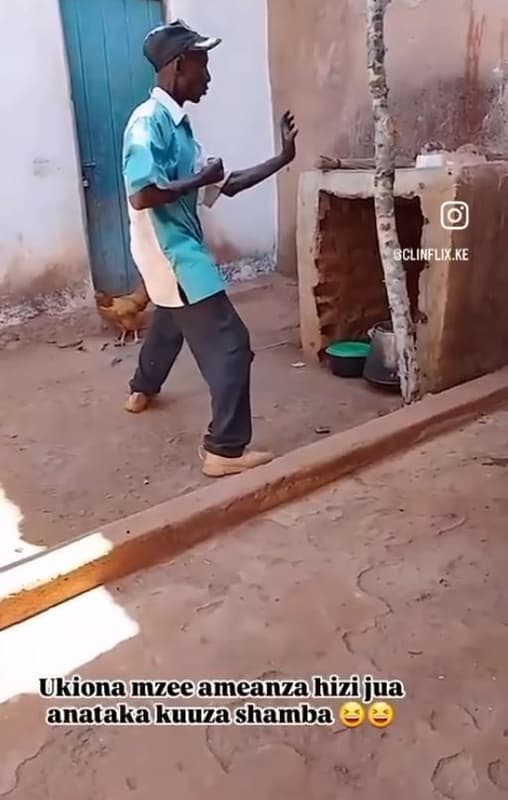 Sclinflix ke ukiona mzeeameanza hizijua anatakakuuza shamba