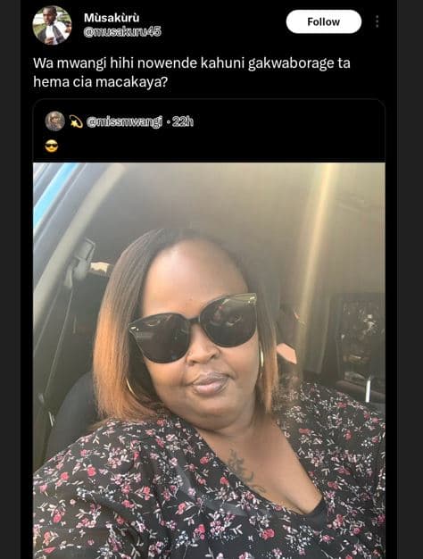 Musakuru 1usaau45 follow wa mwangi hihi nowende kahuni gakwaborage ta hema cia m