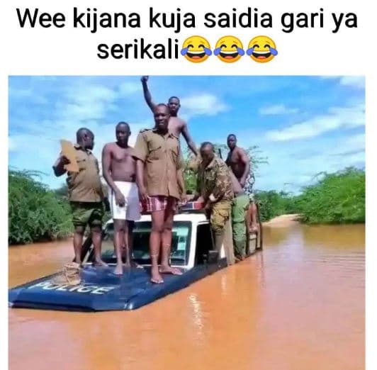 Wee kijana kuja saidia gari ya serikali g0