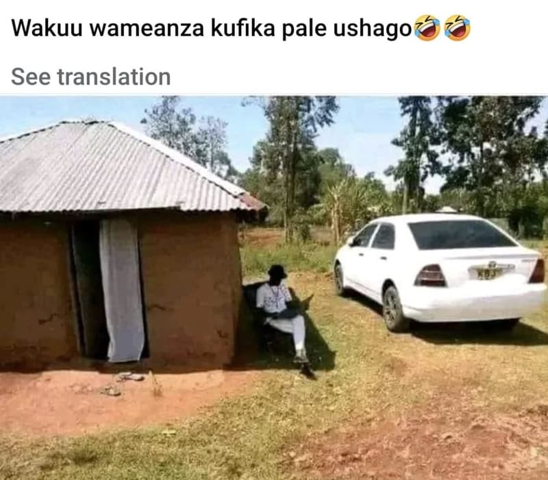 Wakuu wameanza kufika pale ushago see translation